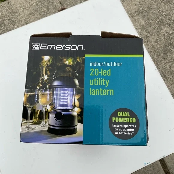 “New” (Set of 2) Emerson Indoor/Outdoor 20-LED Utility Lanterns (In Boxes) - Picture 5 of 5